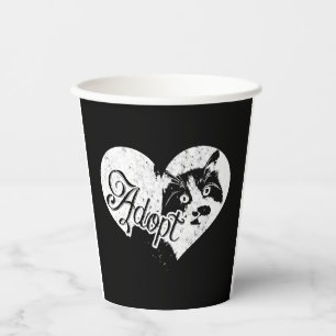 ADOPT CAT PAPER CUPS