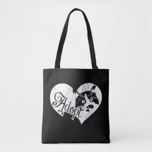 ADOPT CAT TOTE BAG
