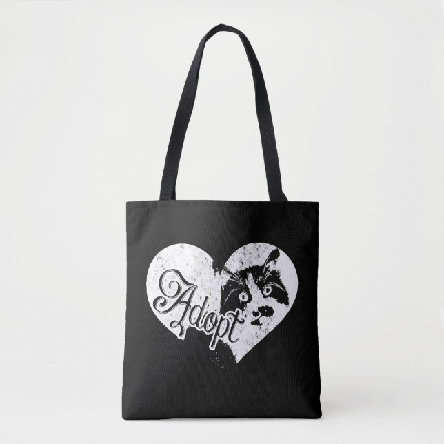 ADOPT CAT TOTE BAG (Front)