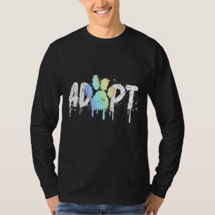 Adopt Cats Dogs  Animal Rescue 1 T-Shirt