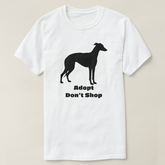 Adopt, Don’t Shop | Rescue Pet Advocacy T-Shirt (Design Front)
