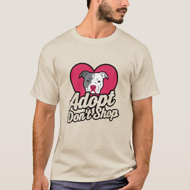 Adopt Don’t Shop T-Shirt (Front)