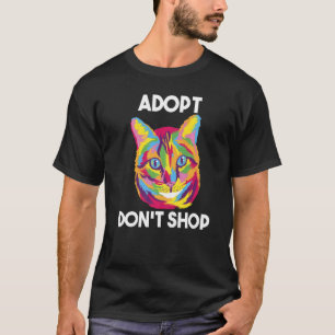 Adopt don't shop Cats Premium 1 T-Shirt