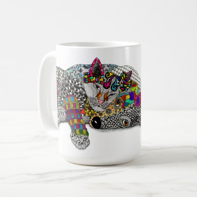 Adopt Don't Shop Dog and Cat Mug (Front Left)