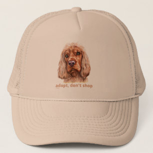 ADOPT, DON'T SHOP (English Cocker Spaniel) Trucker Hat