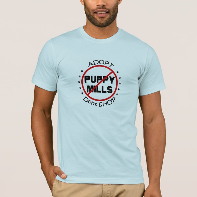 Adopt Don't Shop T-Shirt (Front)