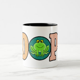 Adopt Frogs   Best cute frog gift Two-Tone Coffee Mug
