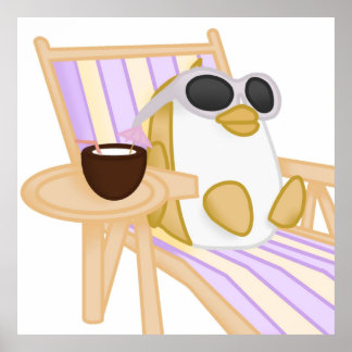 Adopt Me Golden Penguin Poster