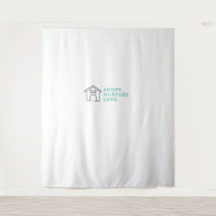 Adopt nurture love tapestry