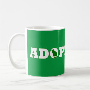 Adopt pets coffee mug
