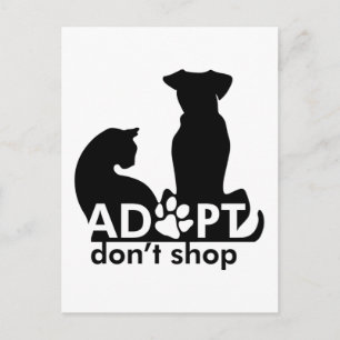 Adopt Pets Postcard
