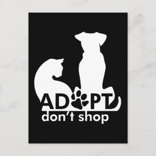 Adopt Pets Postcard