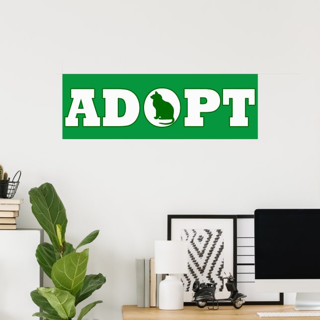 Adopt pets poster (Home Office)