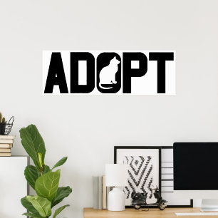 Adopt pets poster
