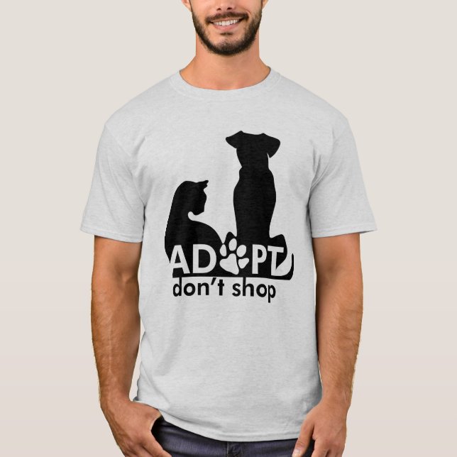 Adopt Pets T-Shirt (Front)