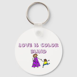 adopt pics 2, Love is colour blind Key Ring