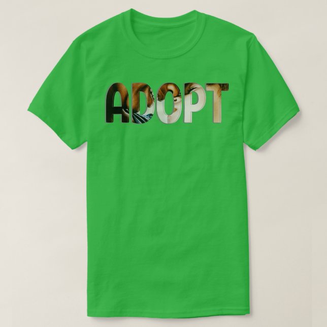 ADOPT T-Shirt (Design Front)