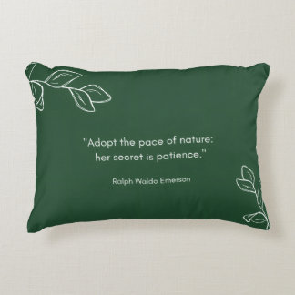 Adopt the Pace of Nature | Emerson Decorative Cushion
