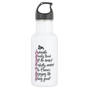 Adopted Bottle-works 32 oz 532 Ml Water Bottle