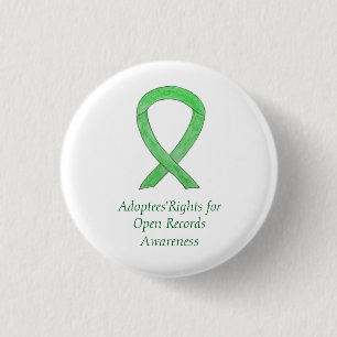 Adoptees' Rights for Open Records Ribbon Pin