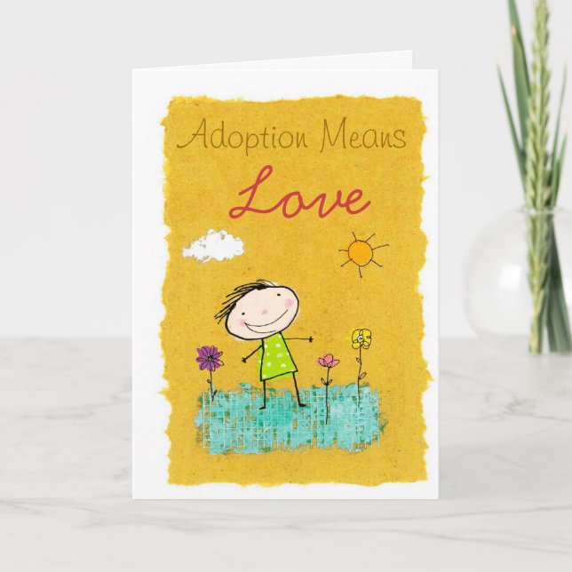 adoption congratulations card (Front)