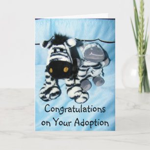 "ADOPTION" CONGRATULATIONS CARD