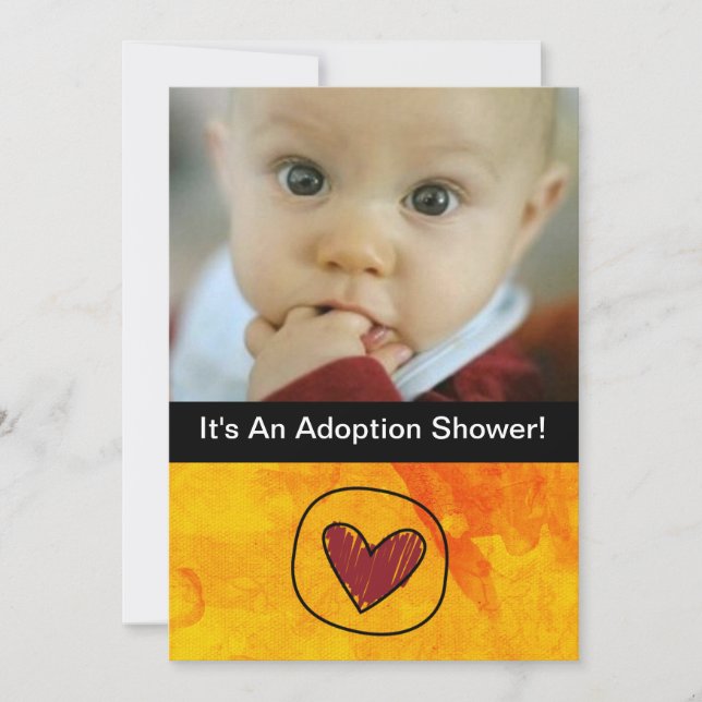 adoption day party invitation (Front)