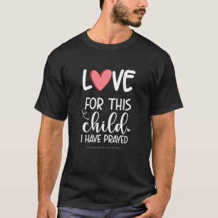 Adoption Foster Child family for Dad and Mom T-Shirt