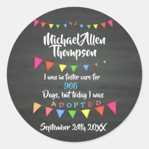 Adoption From Foster Care Stickers  Party
