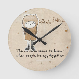 adoption gifts round clock