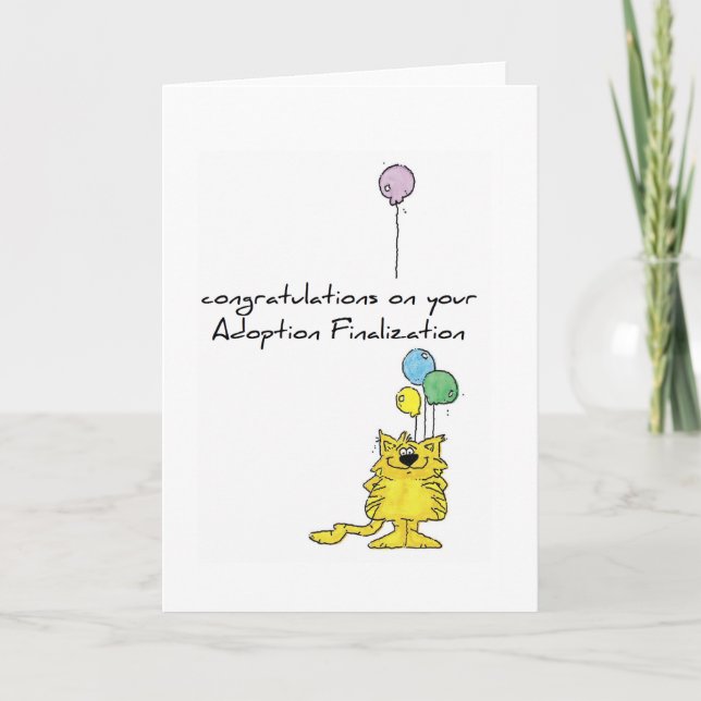 adoption greeting card (Front)