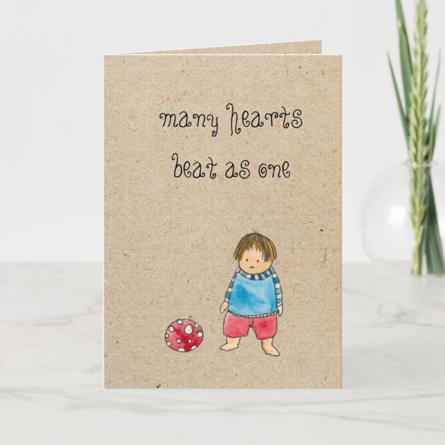 adoption greeting card (Front)