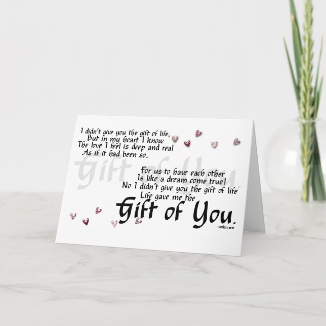 adoption greeting card (Front)