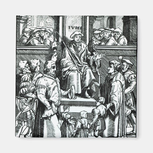 Adoption of orphan children in the Inferior Court Magnet (Front)