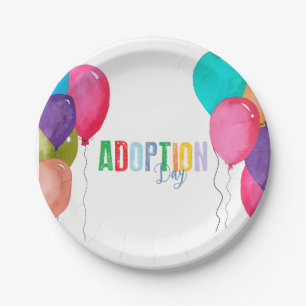 Adoption Party Collection Paper Plate