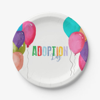 Adoption Party Collection Paper Plate