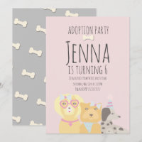 Adoption Pet Dog Puppy Birthday  Party