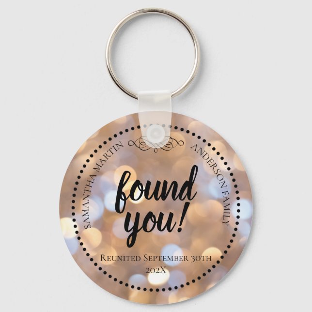 Adoption Reunion Key Ring (Front)