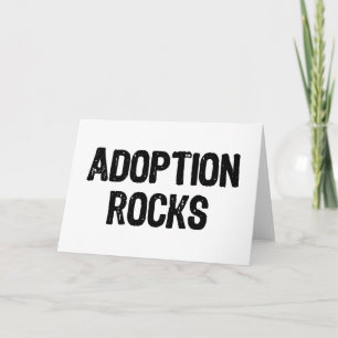Adoption Rocks Card