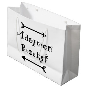 Adoption Rocks! Large Gift Bag