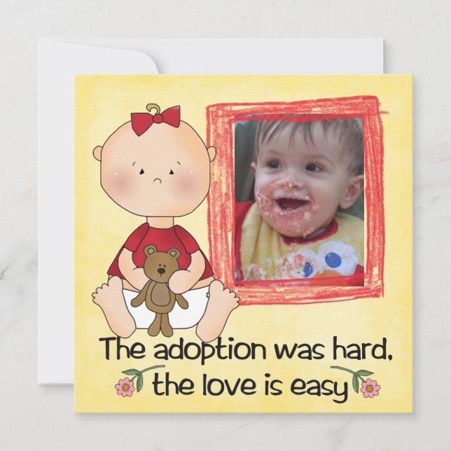 adoption shower invitation (Front)