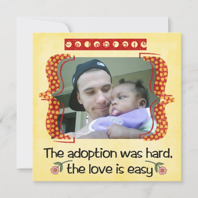 adoption shower invitation (Front)