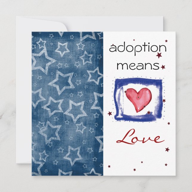 Adoption Shower Invite (Front)