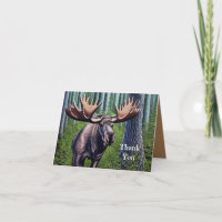 Adorable Abstract Little Moose