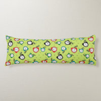 Adorable alarm clock green blue red pattern