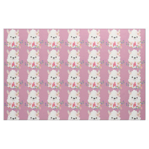 Adorable Alpaca Fabric