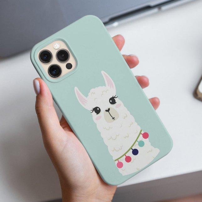 Adorable Alpaca Face Case-Mate iPhone Case (Creator Uploaded)