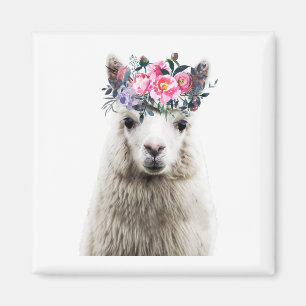 Adorable Alpaca Magnet