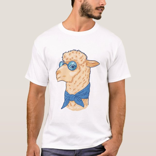 Adorable Alpaca T-Shirt (Front)