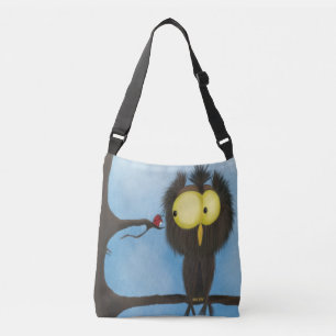 Adorable And Colourful Owl Oliver Crossbody Bag